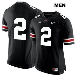Men's NCAA Ohio State Buckeyes Chase Young #2 College Stitched No Name Authentic Nike White Number Black Football Jersey RC20X70WG